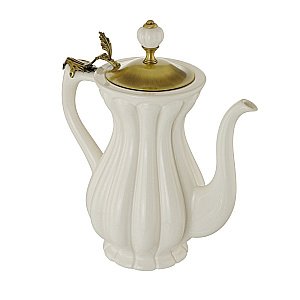 Кувшин Migliore Olivia 24922 белый/бронза купить в интернет-магазине сантехники Sanbest