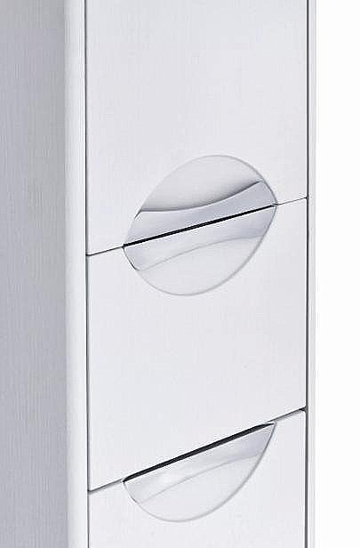 Шкаф-колонна Акватон Сильва Дуб Полярный для ванной в интернет-магазине сантехники Sanbest