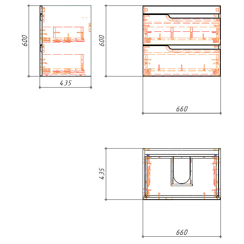 Инсталляция для унитаза Azario AZ-8010-1000 купить в интернет-магазине сантехники Sanbest