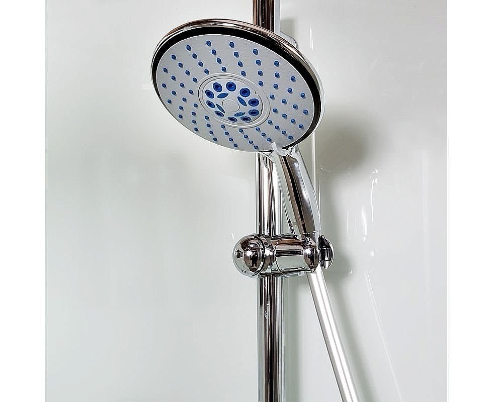 Душевая кабина DTO K401S 100x100 с крышей прозрачная/хром купить в интернет-магазине Sanbest