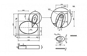 Раковина Эстет Lea 60 ФР-00001624 белая купить в интернет-магазине Sanbest