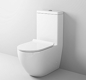 Унитаз Grossman Style GR-4496S с крышкой микролифт, белый купить в интернет-магазине Sanbest