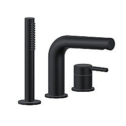 Смеситель для ванны EXCELLENT Pi AREX.1234BL черный матовый купить в интернет-магазине сантехники Sanbest