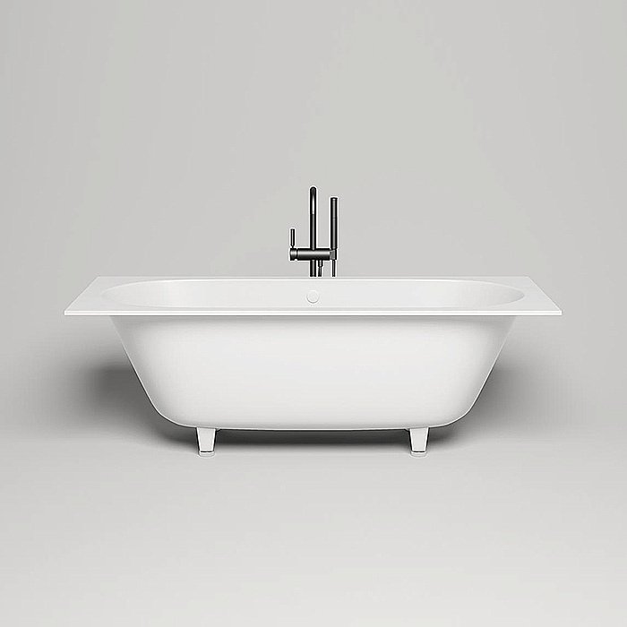 Ванна Salini ORNELLA AXIS S-Stone 180x80 103421M белая матовая купить в интернет-магазине Sanbest