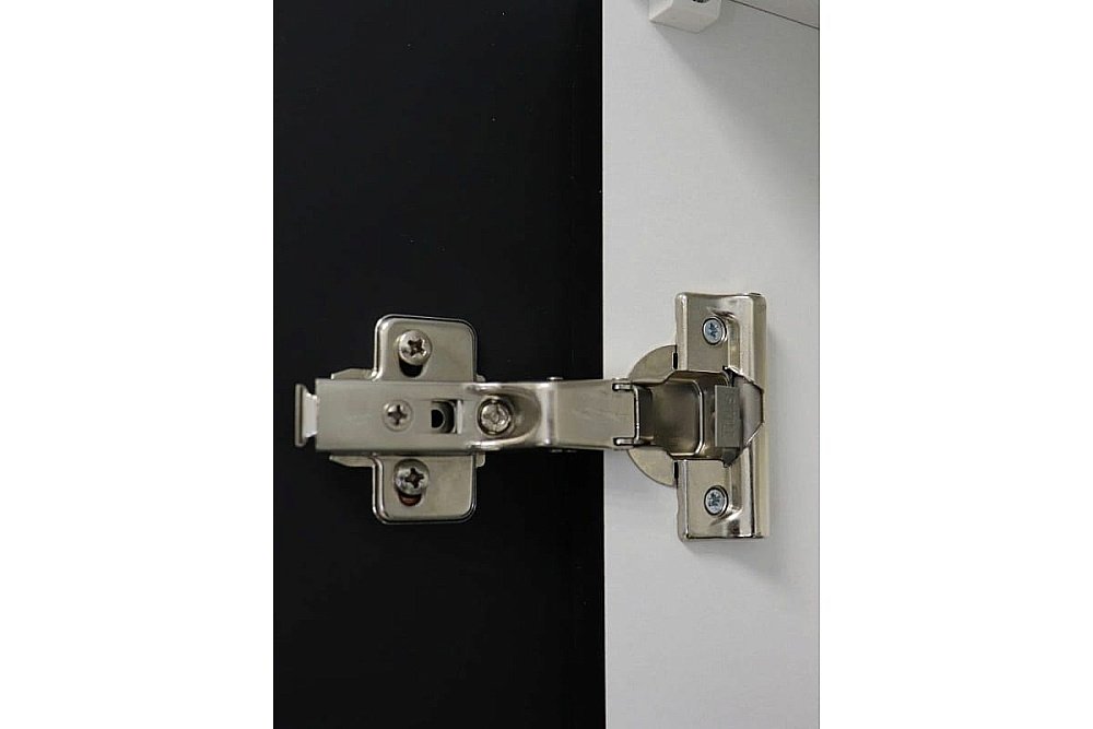 Зеркальный шкаф ART&MAX Lecce 56 черный купить в интернет-магазине сантехники Sanbest