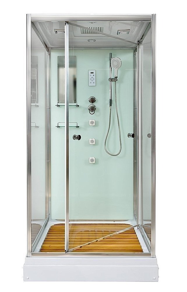 Душевая кабина DTO V1015 100х100 купить в интернет-магазине Sanbest