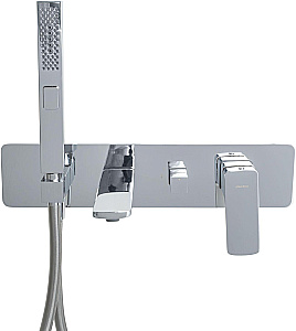 Смеситель для ванны Allen Brau Infinity 5.21007-BN никель брашированный купить в интернет-магазине сантехники Sanbest