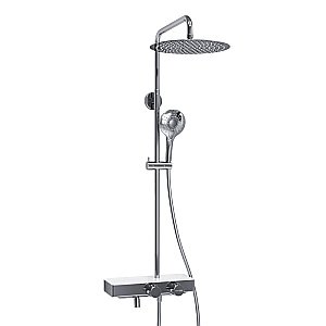 Душевая система WasserKraft Aller SET2659 Thermo хром купить в интернет-магазине сантехники Sanbest