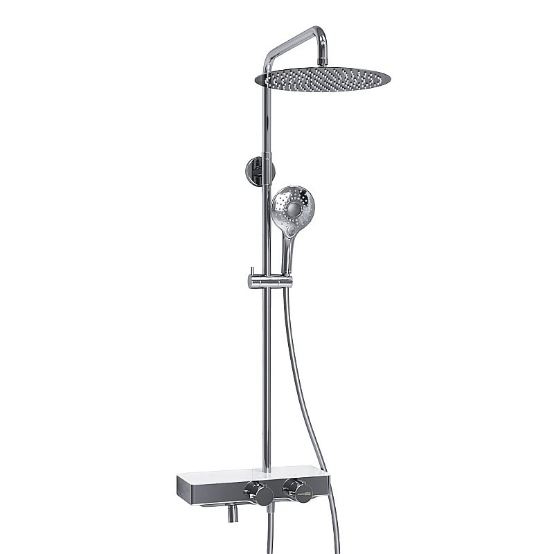 Душевая система WasserKraft Aller SET2659 Thermo хром купить в интернет-магазине сантехники Sanbest