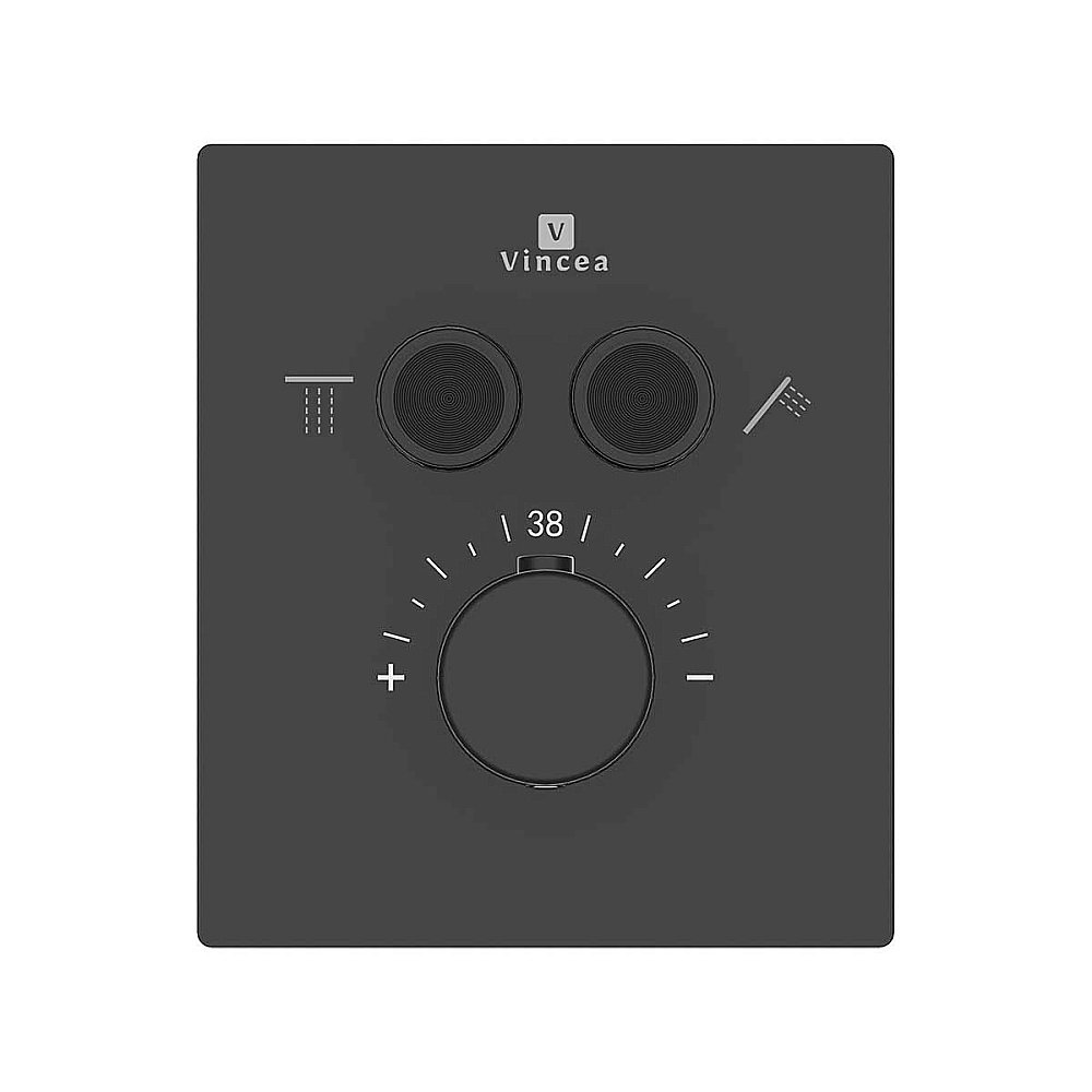 Душевая система Vincea Inspire VSFW-3I21MT1MB черная матовая купить в интернет-магазине сантехники Sanbest