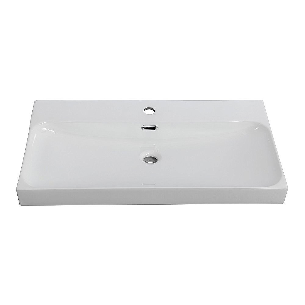 Раковина мебельная BelBagno BB-8078-80 белая купить в интернет-магазине Sanbest
