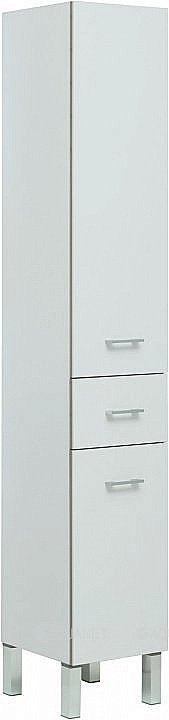 Шкаф-пенал Aquanet Верона 272426 35 белый для ванной в интернет-магазине сантехники Sanbest