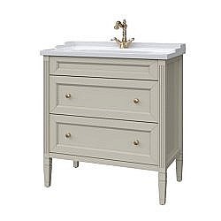 Тумба под раковину Caprigo Albion-concept 2 ящика 80 купить в интернет-магазине сантехники Sanbest