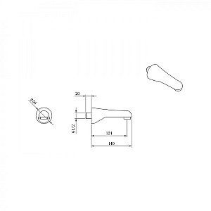 Душевая система Berges NARDIS 3S 71006 черная матовая купить в интернет-магазине сантехники Sanbest