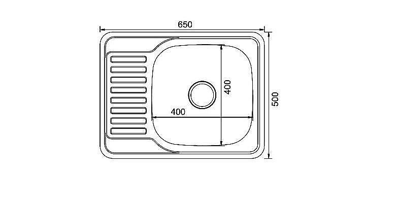 Мойка кухонная MIXLINE ML 529332 хром купить в интернет-магазине сантехники Sanbest