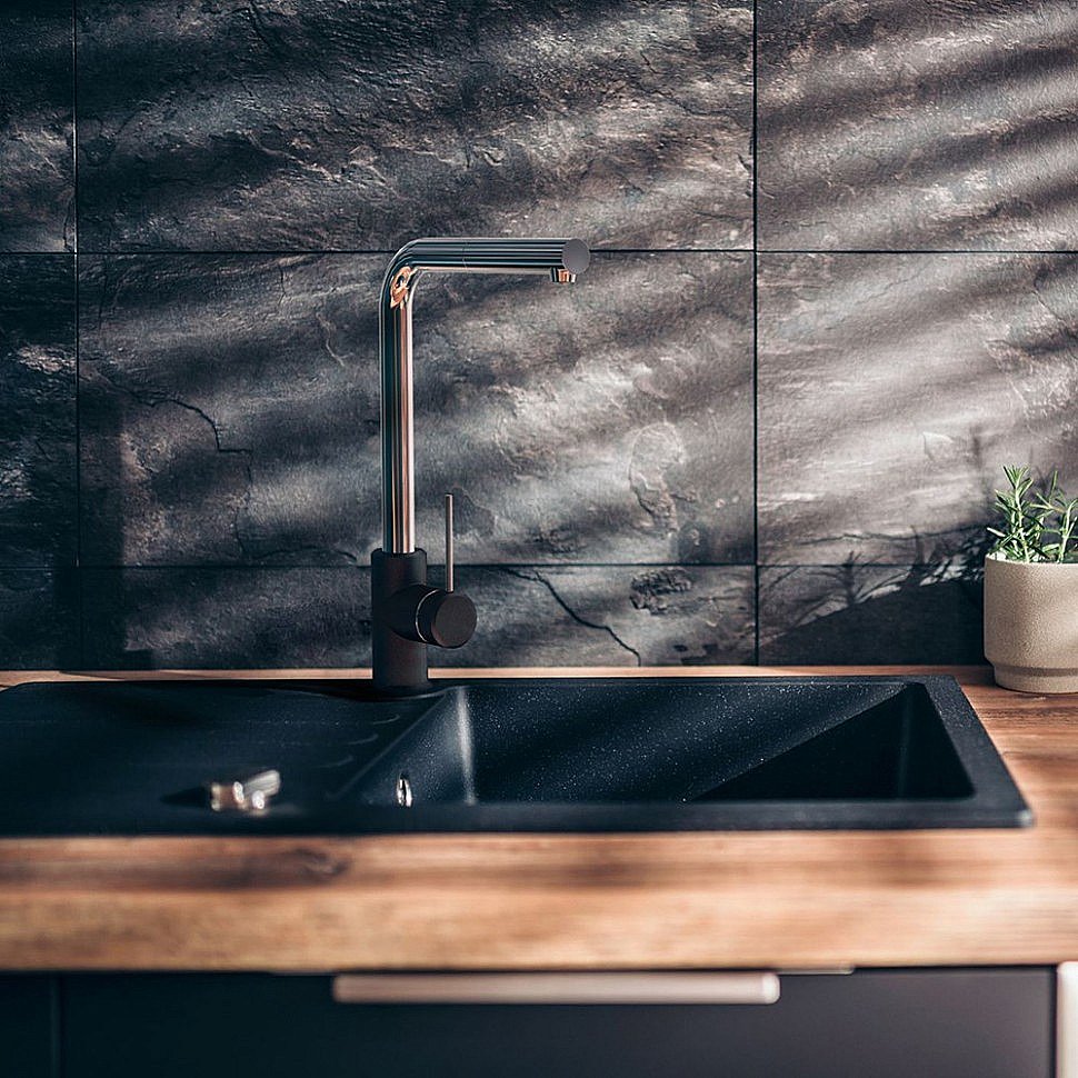 Смеситель для кухни PAINI Piemonte PICR46H4 хром купить в интернет-магазине сантехники Sanbest