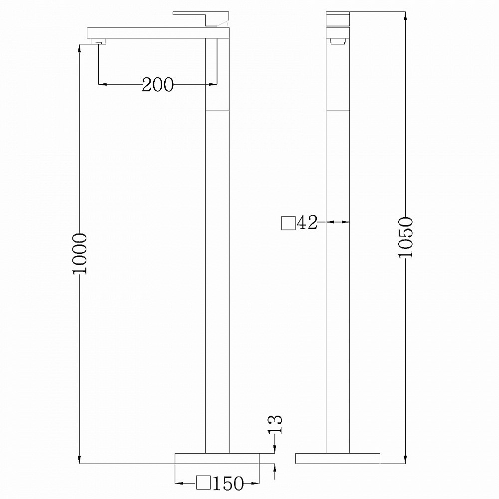 Смеситель для раковины ABBER Daheim AF8241SP сатин купить в интернет-магазине сантехники Sanbest