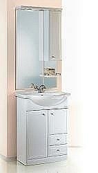 Тумба с раковиной AQWELLA Барселона 55 Т5/2 для ванной в интернет-магазине Sanbest