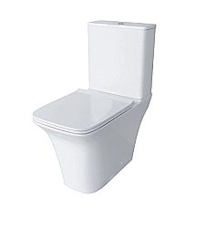 Унитаз-компакт Grossman Galaxy GR-4470S безободковый, с крышкой микролифт, с бачком, белый купить в интернет-магазине Sanbest