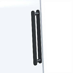 Душевой уголок Vincea Como Soft VSR-1CS1015CLB 150x100 стекло прозрачное/профиль черный купить в интернет-магазине Sanbest