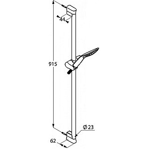 Душевой гарнитур Kludi Freshline 676409100 купить в интернет-магазине сантехники Sanbest