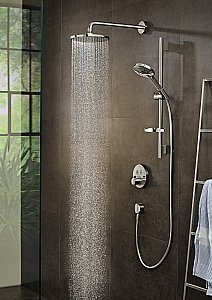 Душевой гарнитур Hansgrohe Raindance Select S 3jet 27654000 купить в интернет-магазине сантехники Sanbest