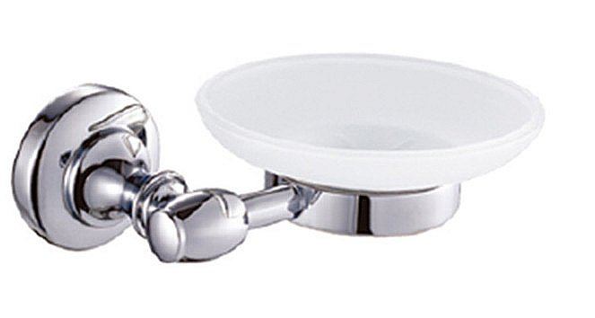 Мыльница CeramaLux Bianco 52004 хром купить в интернет-магазине сантехники Sanbest