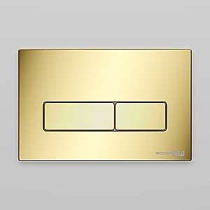 Кнопка для инсталяции WasserKraft PG03 золото глянцевое купить в интернет-магазине сантехники Sanbest
