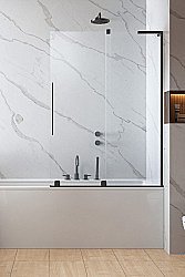Шторка для ванны Radaway Furo SL Brushed GunMetal PND II 120 стекло прозрачное/профиль брашированная оружейная сталь купить в интернет-магазине Sanbest