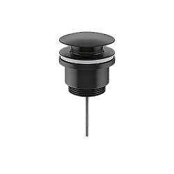 Донный клапан для раковины Ceramica Nova 70003MBb черный матовый купить в интернет-магазине сантехники Sanbest