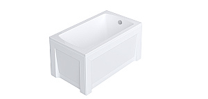 Ванна акриловая TIMO RITTA1360 130х60 белая купить в интернет-магазине Sanbest