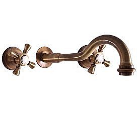 Смеситель для раковины Rav-Slezak MORAVA RETRO MK331SM бронза купить в интернет-магазине сантехники Sanbest