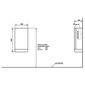 Сушилка для рук TOTO PUBLIC DRYER TYC424W купить в интернет-магазине сантехники Sanbest