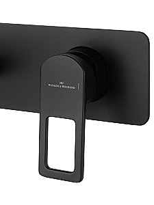 Смеситель для раковины встраиваемый WONZON & WOGHAND FRAME, Черный матовый (WW-88869010-MB) купить в интернет-магазине сантехники Sanbest
