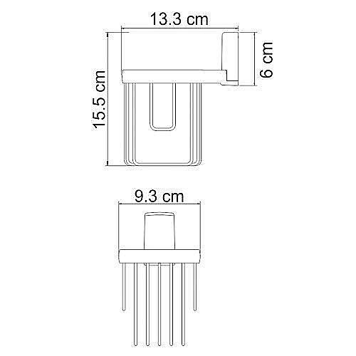 Держатель освежителя WasserKRAFT Exter K-5245 купить в интернет-магазине сантехники Sanbest
