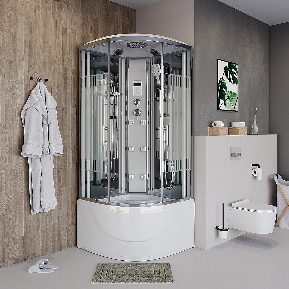 Душевая кабина Niagara Ultra NG-708-01 90x90 купить в интернет-магазине Sanbest