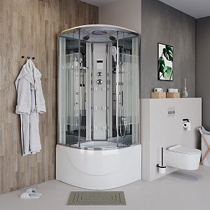 Душевая кабина Niagara Ultra NG-708-01 90x90 купить в интернет-магазине Sanbest