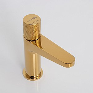 Смеситель для раковины WasserKRAFT Ems 7600 7603 золото купить в интернет-магазине сантехники Sanbest