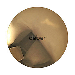 Накладка на слив для раковины ABBER AC0014GG золото, керамика купить в интернет-магазине сантехники Sanbest
