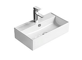 Раковина накладная SantiLine 55 SL-1098 белая купить в интернет-магазине Sanbest