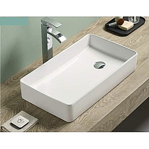 Раковина CeramaLux 78534 белая купить в интернет-магазине Sanbest