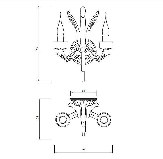 Светильник Migliore Luxor 26155 золото купить в интернет-магазине сантехники Sanbest