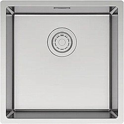 Кухонная мойка Paulmark Lassan 44 LA44-BS брашированная сталь купить в интернет-магазине сантехники Sanbest