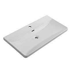 Раковина мебельная BelBagno BB-8076-3-80 белая купить в интернет-магазине сантехники Sanbest