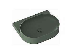 Раковина Ravak Yard 600 XJX08260000 зеленый купить в интернет-магазине Sanbest
