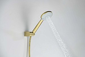 Смеситель для ванны Aquatek Оберон AQ1249BG золото шлифованное купить в интернет-магазине сантехники Sanbest