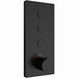 Душевая система Vincea VSFW-431T1RMB черная матовая купить в интернет-магазине сантехники Sanbest