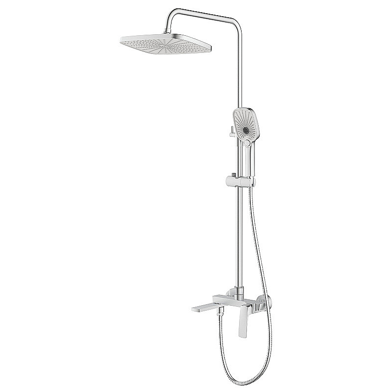 Душевая система Azario Conda AZ-K2411BN сатин купить в интернет-магазине сантехники Sanbest