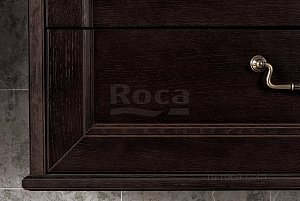 Тумба с раковиной Roca America Evolution W ZRU9302962 105 дуб темный для ванной в интернет-магазине Sanbest