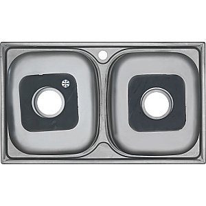 Мойка кухонная с сифоном Melana 040 t (*8) купить в интернет-магазине сантехники Sanbest